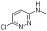 3-氯-6-(甲基氨基)哒嗪分子结构 (CAS 14959-32-1)