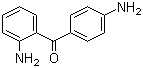 2,4'-二氨基二苯甲酮分子结构 (CAS 14963-42-9)