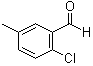 2-氯-5-甲基苯甲醛分子结构 (CAS 14966-09-7)