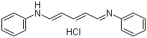 戊二烯醛缩二苯胺盐酸盐分子结构 (CAS 1497-49-0)