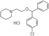 盐酸氯哌斯丁分子结构 (CAS 14984-68-0)