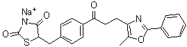 达格列酮钠分子结构 (CAS 149904-87-0)