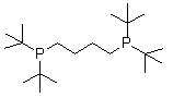 1,4-Bis(di-tert-butylphosphino)butane molecular structure (CAS 150111-89-0)