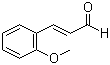 2'-甲氧基肉桂醛分子结构 (CAS 1504-74-1)