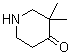 3,3-二甲基哌啶-4-酮分子结构 (CAS 150668-82-9)