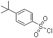 对叔丁基苯磺酰氯分子结构 (CAS 15084-51-2)