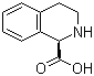 (R)-1,2,3,4-四氢-1-异喹啉甲酸分子结构 (CAS 151004-93-2)