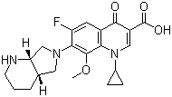 Moxifloxacin molecular structure (CAS 151096-09-2)