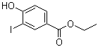 Ethyl 3-iodo-4-hydroxybenzoate molecular structure (CAS 15126-07-5)