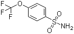 4-三氟甲氧基苯磺酰胺分子结构 (CAS 1513-45-7)