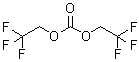 二(2,2,2-三氟乙基)碳酸酯分子结构 (CAS 1513-87-7)