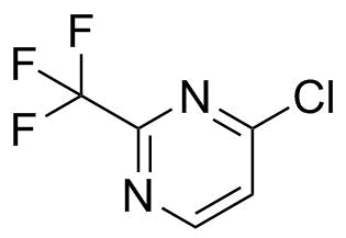 4-氯-2-三氟甲基嘧啶分子结构 (CAS 1514-96-1)