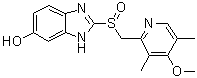 5-O-去甲基奥美拉唑分子结构 (CAS 151602-49-2)