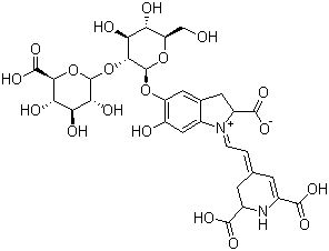 苋菜红甙分子结构 (CAS 15167-84-7)