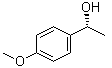 (R)-1-(4-甲氧基苯基)乙醇分子结构 (CAS 1517-70-0)