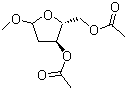 Methyl-2-deoxy-D-ribofuranoside diacetate  molecular structure (CAS 151767-35-0)