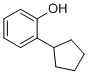 2-环戊基苯酚分子结构 (CAS 1518-84-9)