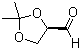 (R)-(+)-2,2-二甲基-1,3-二氧戊环-4-甲醛分子结构 (CAS 15186-48-8)