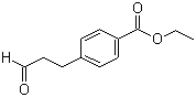 对乙氧基甲酰苯丙醛分子结构 (CAS 151864-81-2)
