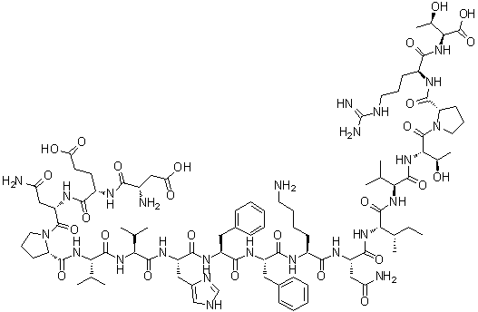 Dirucotide molecular structure (CAS 152074-97-0)