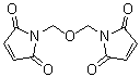 N,N'-(氧基二亚甲基)二马来酰亚胺分子结构 (CAS 15209-14-0)