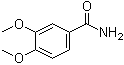3,4-二甲氧基苯甲酰胺分子结构 (CAS 1521-41-1)