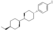 [顺式(反式)]-1-(4'-乙基[1,1'-联环己烷]-4-基)-4-碘苯分子结构 (CAS 152126-37-9)