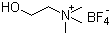 2-羟基-N,N,N-三甲基乙铵四氟硼酸盐分子结构 (CAS 152218-75-2)