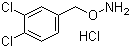 O-(3,4-二氯苄基)羟胺盐酸盐分子结构 (CAS 15256-10-7)
