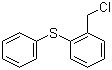 2-(苯硫基)氯苄分子结构 (CAS 1527-15-7)