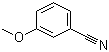 结构式 CAS# 1527-89-5, 3-甲氧基苯腈