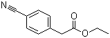 4-氰基苯乙酸乙酯分子结构 (CAS 1528-41-2)