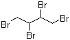 1,2,3,4-四溴丁烷分子结构 (CAS 1529-68-6)