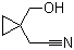 1-(Hydroxymethyl)cyclopropaneacetonitrile molecular structure (CAS 152922-71-9)