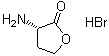 L-高丝氨酸内酯氢溴酸盐分子结构 (CAS 15295-77-9)
