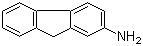 2-氨基芴分子结构 (CAS 153-78-6)