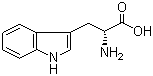 D-色氨酸分子结构 (CAS 153-94-6)