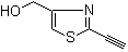 2-Ethynyl-4-thiazolemethanol molecular structure (CAS 153028-00-3)