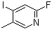 2-Fluoro-4-iodo-5-picoline molecular structure (CAS 153034-94-7)