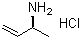 (S)-3-丁烯-2-胺盐酸盐分子结构 (CAS 153451-37-7)