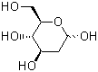 D-2-脱氧葡萄糖分子结构 (CAS 154-17-6)