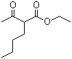 2-正丁基乙酰乙酸乙酯分子结构 (CAS 1540-29-0)