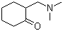 2-(N,N-二甲基氨基甲基)环己酮分子结构 (CAS 15409-60-6)