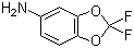 5-氨基-2,2-二氟-1,3-苯并二恶茂分子结构 (CAS 1544-85-0)