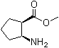 (1R,2S)-2-Aminocyclopentanecarboxylic acid methyl ester molecular structure (CAS 154460-33-0)