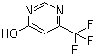 4-羟基-6-三氟甲基嘧啶分子结构 (CAS 1546-78-7)