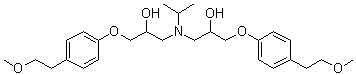 美托洛尔杂质 O分子结构 (CAS 154784-36-8)