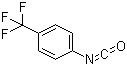 4-(三氟甲基)苯基异氰酸酯分子结构 (CAS 1548-13-6)
