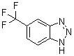 5-(三氟甲基)-1H-苯并三唑分子结构 (CAS 1548-67-0)