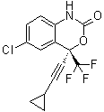 (R)-依法韦仑分子结构 (CAS 154801-74-8)
